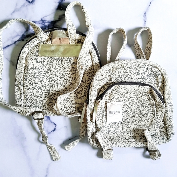 NWT Handmade Boho Backpack in Dark Grey - Picture 3 of 13